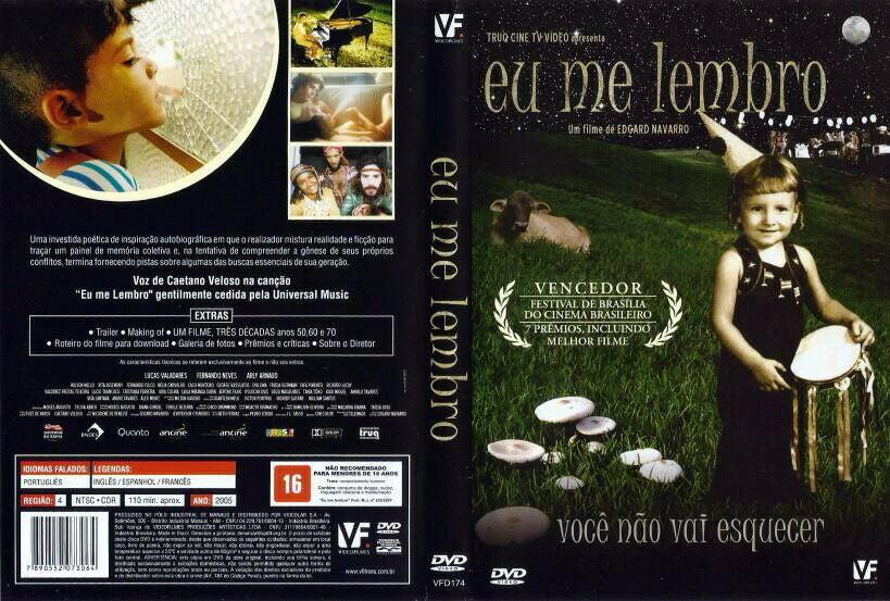 DVD Eu Me Lembro  I Remember [ Subtitles English + French + Spanish ] Region ALL