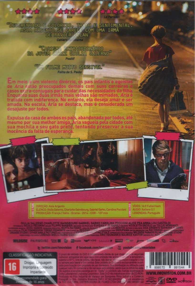 DVD Incompreendia [ Incompresa / Misunderstood ] Region ALL