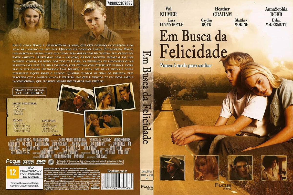 DVD Em Busca Da Felicidade [ Have Dreams, Will Travel aka West Texas Lullaby ]