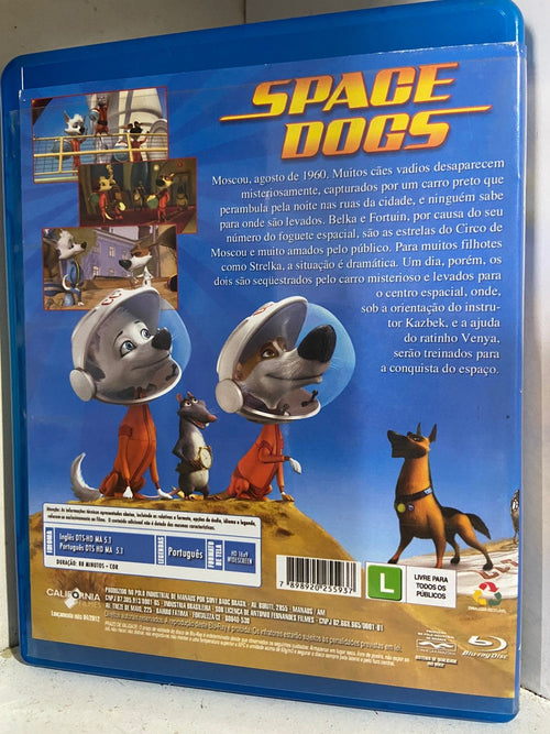 Blu-Ray - Space Dogs - Edição Especial 2D + 3D